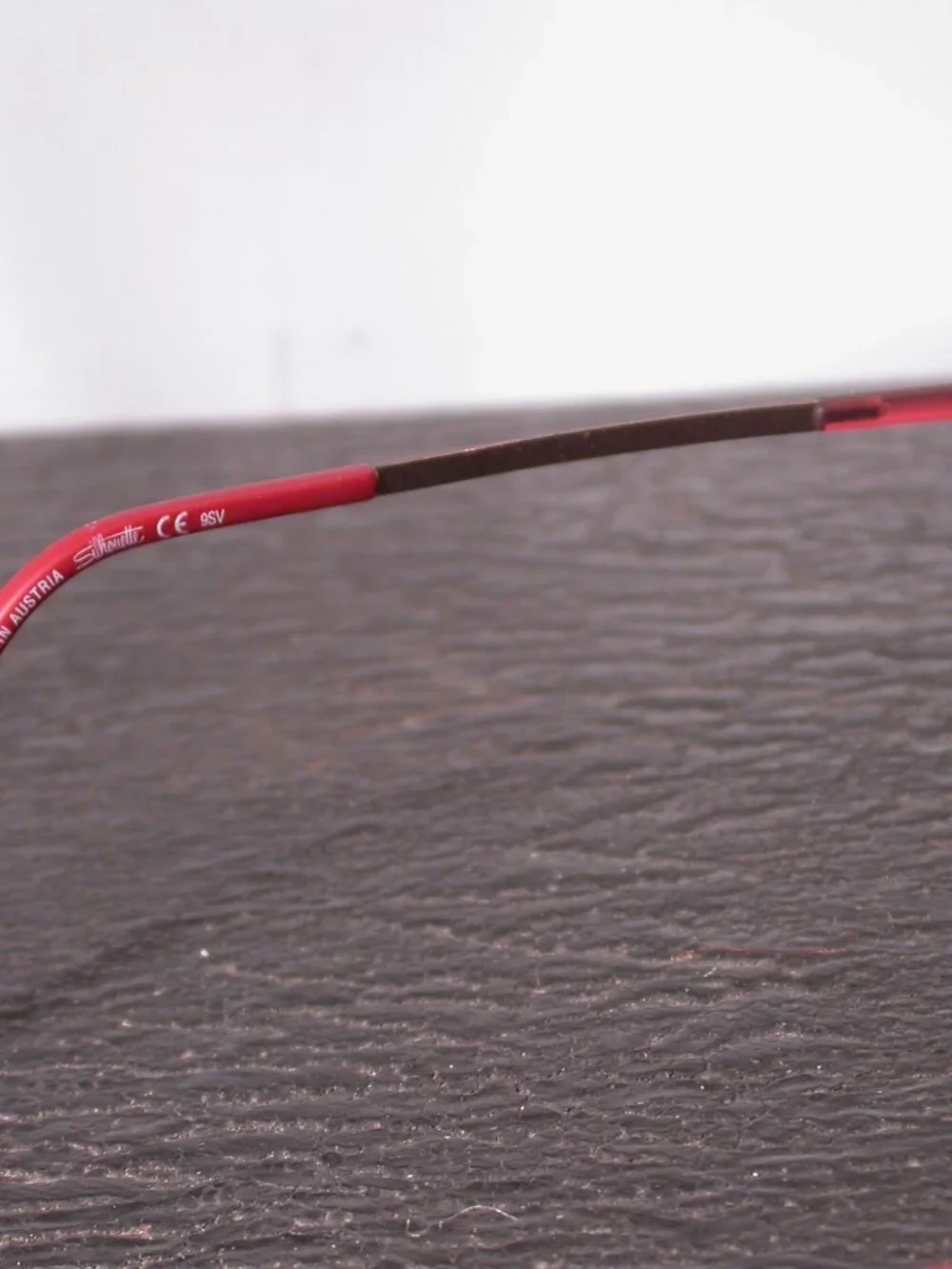 Silhouette Titan Frameless Red Light Weight Eyeglasses Made in Austria